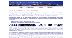 Desktop Screenshot of carvercross.com